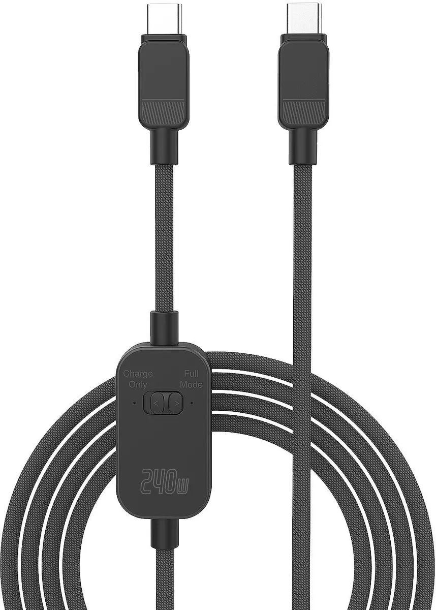 4smarts PrivacyCord USB-C Kabelis Melns 1