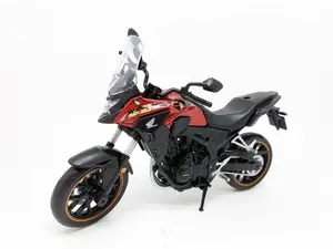 Pulio Honda CB400X Motocikla Modelis 1/12 Mērogā Sarkans