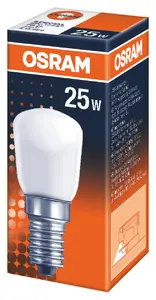 Ledvance Special Tubular Frosted Incandescent Lamp 25 W 230 V E14 Base Energy Efficiency Class G