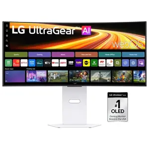 Монитор LG UltraGear 34GX90SB-W 34" OLED UWQHD 240Гц 0.03мс Белый