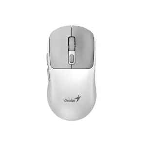 Genius NX-8260S Wireless Mouse Bluetooth and Copilot White Gray