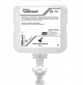 Антибактериальный спрей для сидений унитаза Refresh Toilet Seat Cleaner сменный картридж для диспенсера deb 500мл