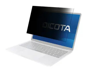 DICOTA D80231-2MG 2-Way Magnetic Privacy Filter for Apple MacBook Air 13.6 M2/M3/M4 Black Laptop Screen Protector