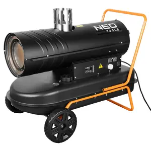 NEO tools 90-086-1 Diesel Space Heater with Exhaust Gas Drainage 20kW