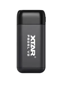 XTAR PB2SLV2 Battery Charger for 18650, 20700, and 21700 Lithium-ion Batteries