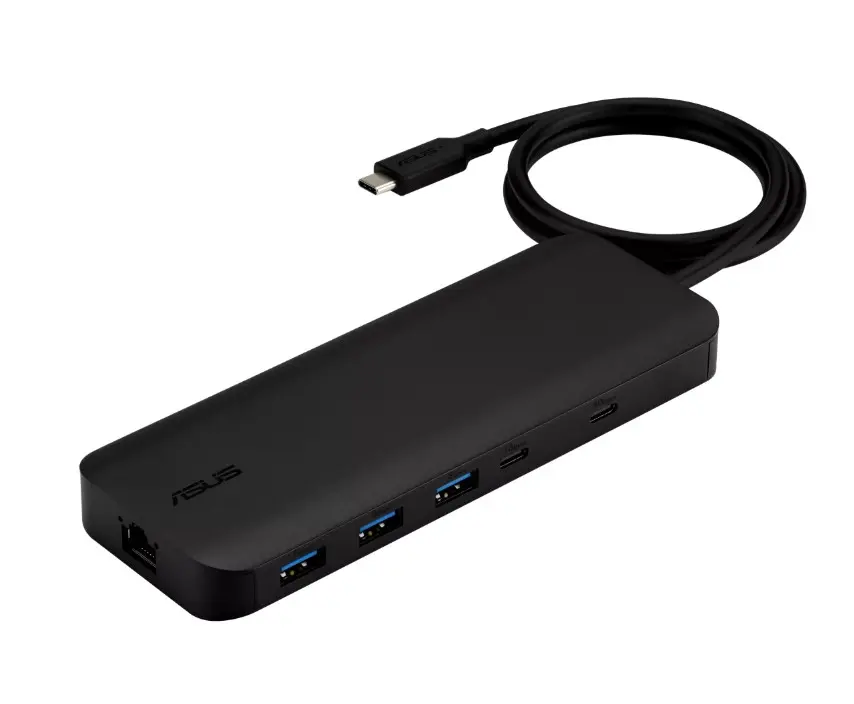 Asus DC-320 Melna USB-C 11-in-1 Dokingstacija