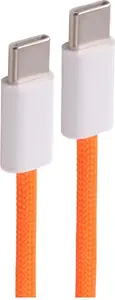 ShiverPeaks BS14-21157 USB-C Charging Cable USB 2.0 60W Orange Textile 1.5m