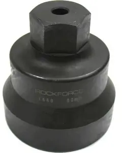 Rockforce 1-inch 80mm 8-point rear wheel hub nut socket for Scania vehicles