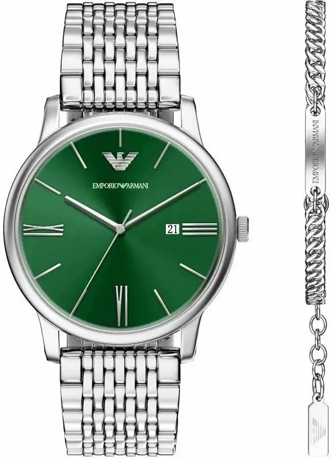 Emporio Armani Minimalist AR80087SET vīriešu pulksteņu