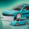 MATTEL Конструктор Custom ’90 Honda Civic EF Photo 5