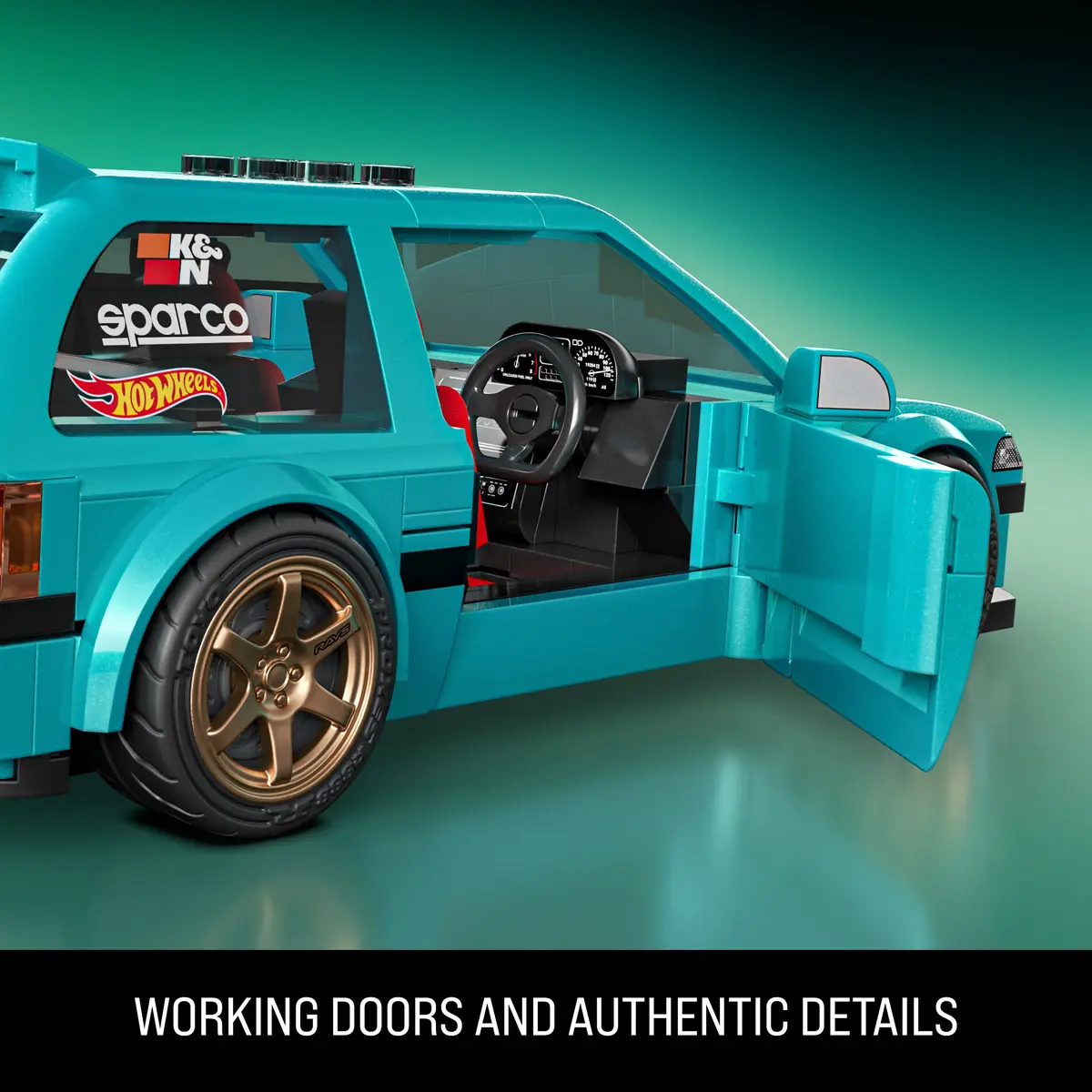 MATTEL Конструктор Custom ’90 Honda Civic EF Photo 11
