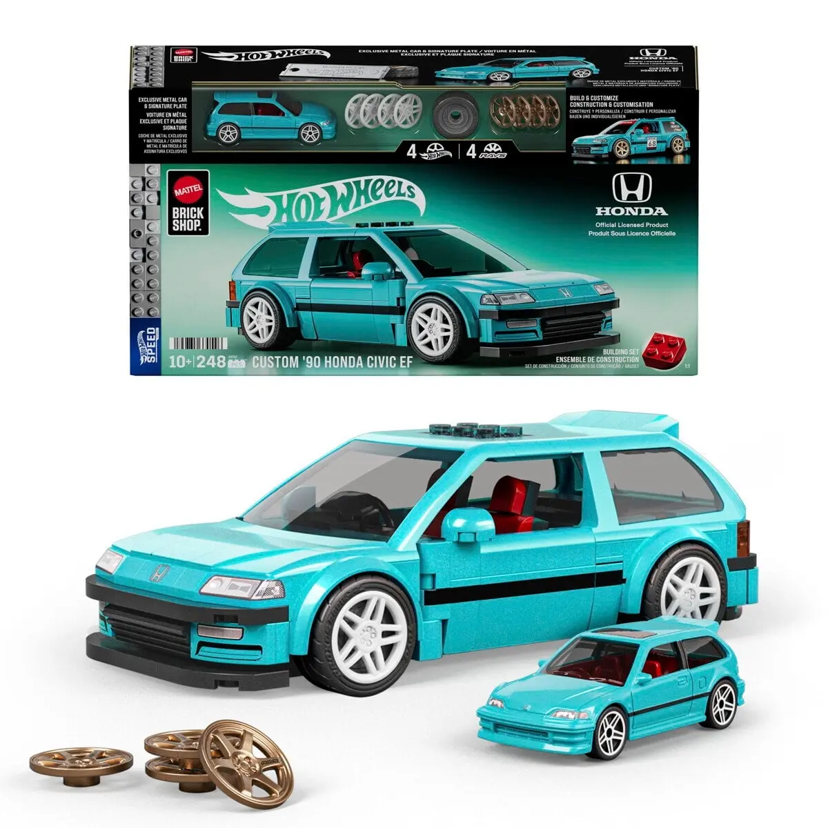 MATTEL Konstruktors Custom ’90 Honda Civic EF Photo 12