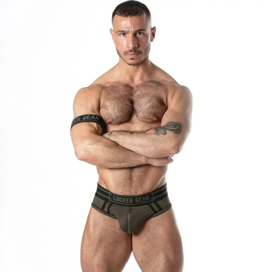 Locker Gear Sporta tīklveida džoki Khaki