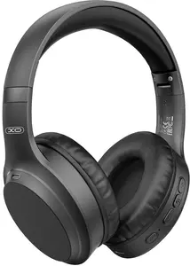 XO BE61 Bezvadu virsauss austiņas ar aktīvu trokšņu slāpēšanu un Bluetooth, melnas