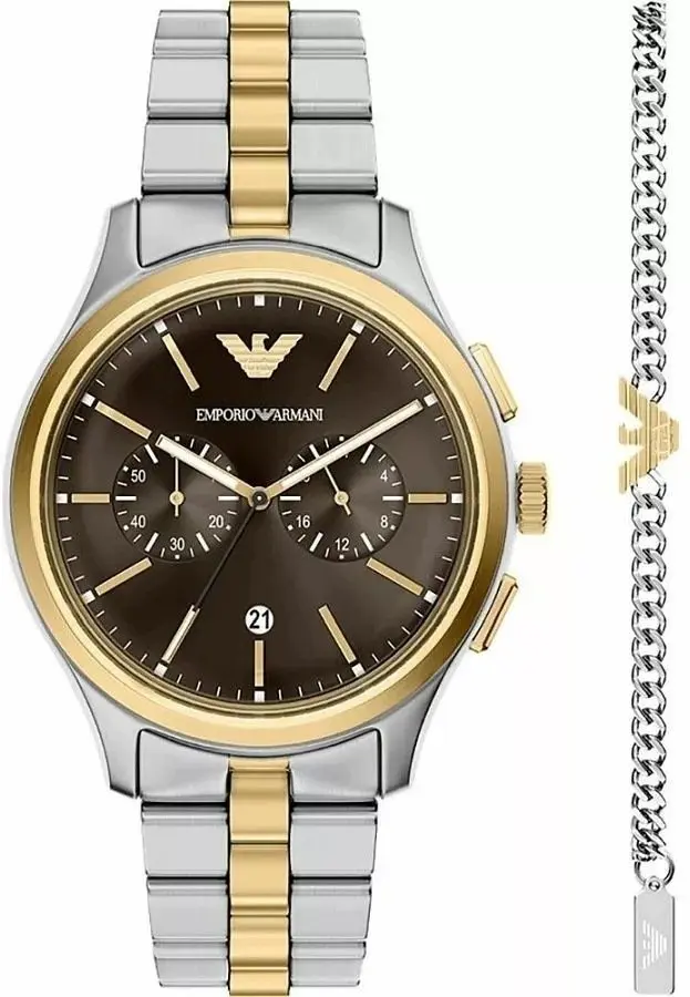 Emporio Armani Dario Chronograph vīriešu pulkstenis
