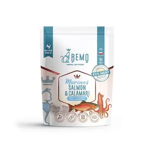 Bemo Cat Marines Salmon & Calamari Сухой корм для кошек с лососем и кальмаром