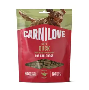 CARNILOVE Мягкое лакомство для собак Утка с розмарином 200 г