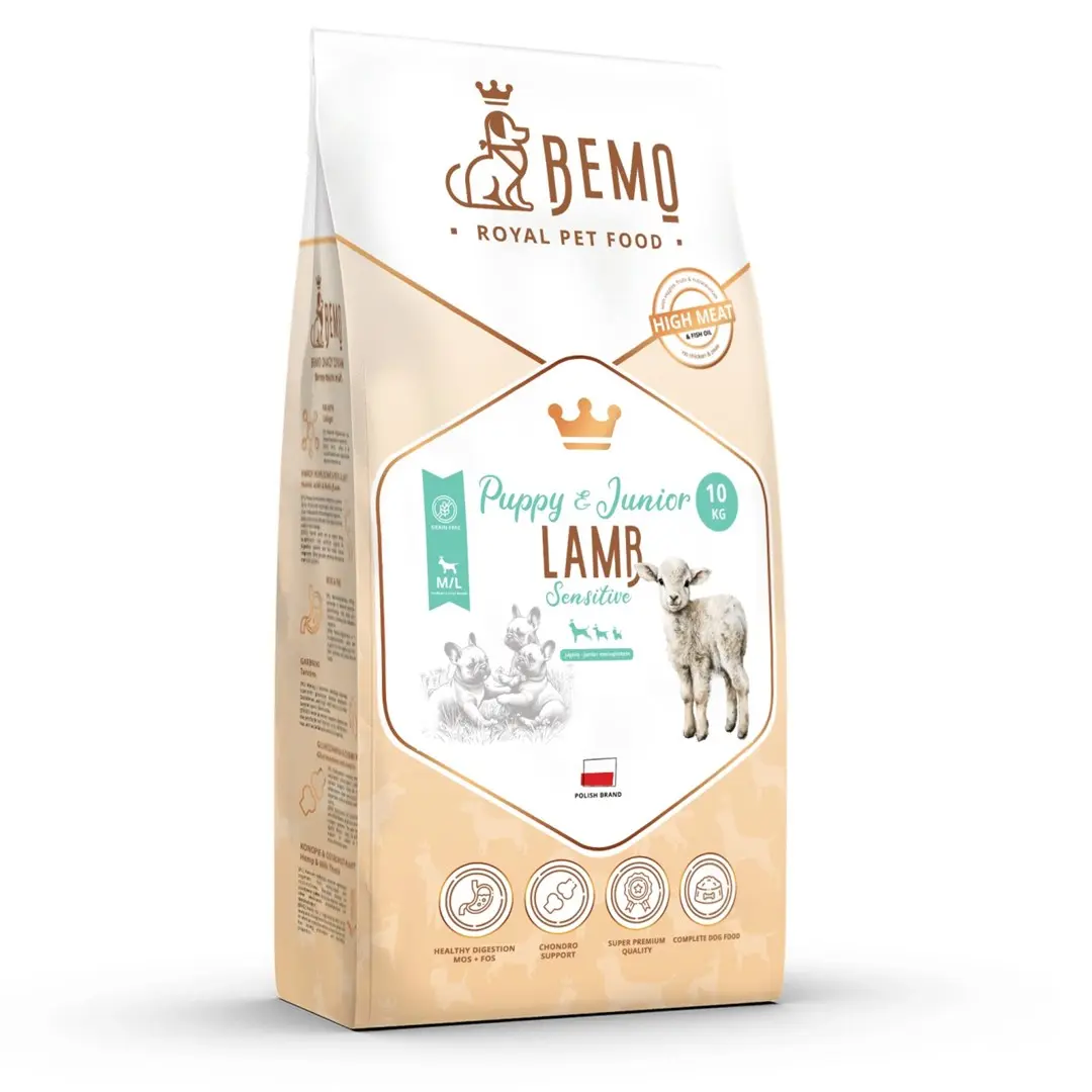 BEMO Puppy Junior Sensitive Lamb Medium