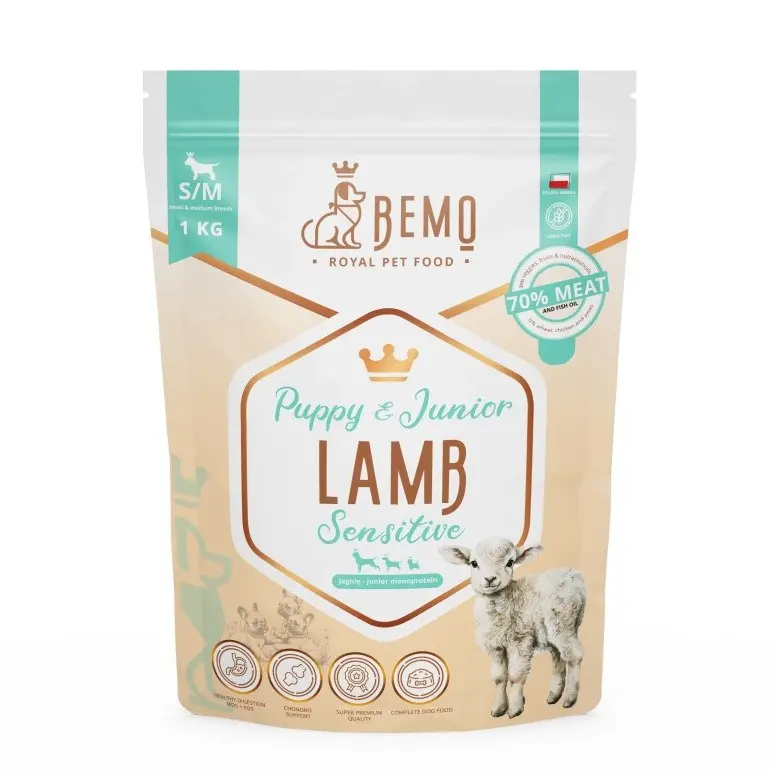 BEMO Puppy Junior Sensitive Lamb Small/Medium