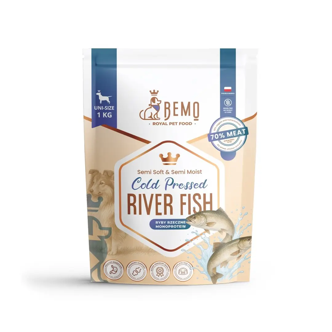 Bemo Cold Pressed River Fish auksti