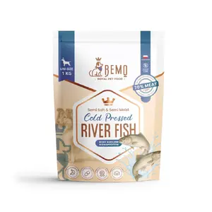Сухой корм для собак Bemo Cold Pressed River Fish холодного отжима с речной рыбой