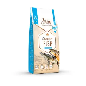 Сухой корм для собак BEMO Sensitive Fish для мелких и средних пород 3 кг