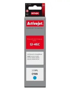 Activejet AC-G46C Tinte Kārtridžs Cyan aizvietotājs Canon GI-46C Supreme 135 ml