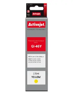 Activejet AC-G46Y Ink Cartridge Yellow Compatible Supreme High Yield 135 ml for Canon Printers