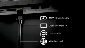 140W USB-C docking to power your entire setup