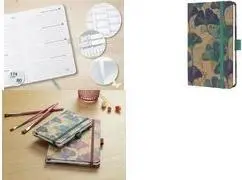 sigel Pocket Diary Jolie Pure 2027 Moonlight Ginkgo A6 Weekly 1 Week per 2 Pages 174 Pages 7J808