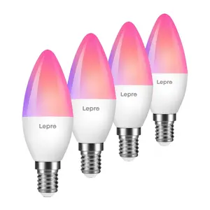 Lepro BC1-EU-4 C37 RGBCW Wi-Fi Светодиодная Умная Лампа