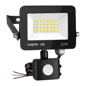 Lepro 340013-DW-EU LED Floodlight 20W 2000 lm 5000 K IP65 with Motion Sensor