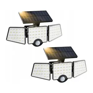 Lepro 640003-DW-a-2 Solar Street Light with Motion and Twilight Sensors 2-pack
