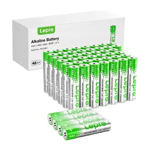 Lepro 130001-48 AAA R3 Alkaline Batteries 48-Pack