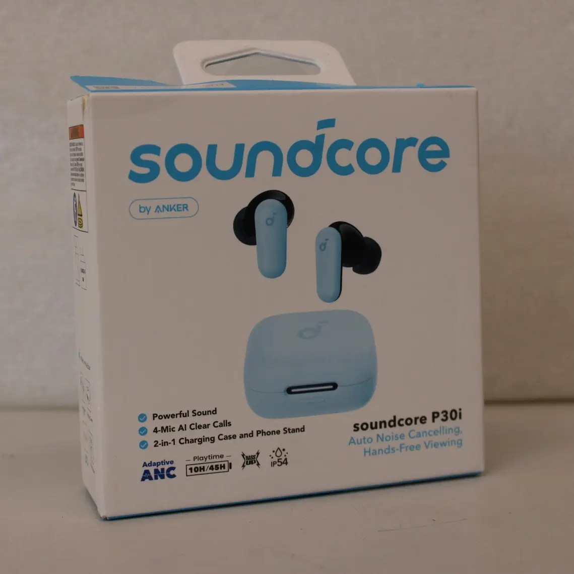 Anker Soundcore P30i Bezvadu austiņas Gaiši zilas Photo 2