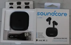 Anker Soundcore R60i Bezvadu In-Ear Austiņas Melnas Bluetooth Mikrofons 20-20kHz 14.2Ω