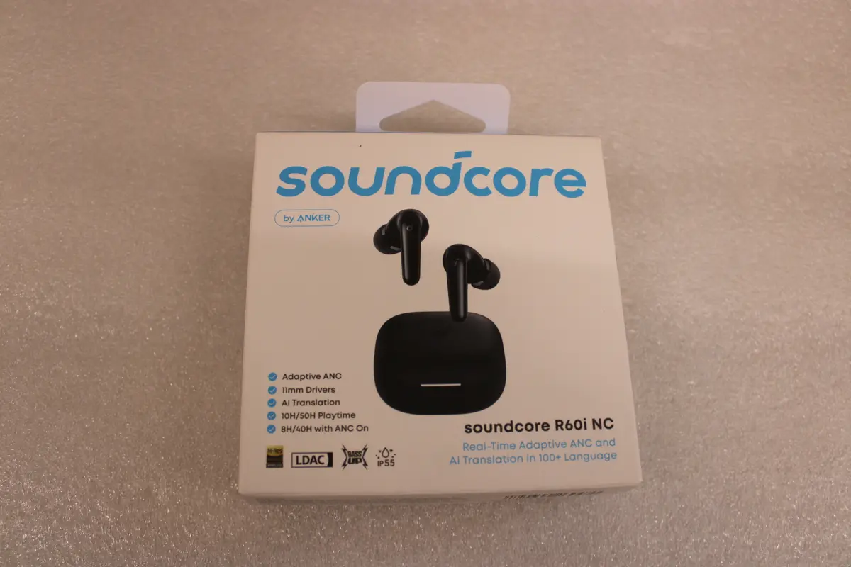 Anker Soundcore R60i Bezvadu Austiņas Melnas Photo 2