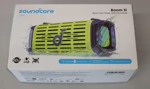 Anker Soundcore Boom 3i Portable Bluetooth Speaker, 50 W, Waterproof, Green
