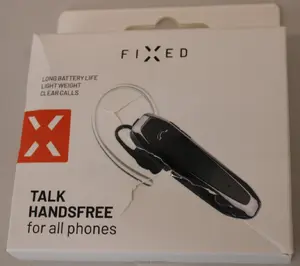 FIXED Talk 2 Brīvroku ierīce Bluetooth 5.2 Melna Universāla