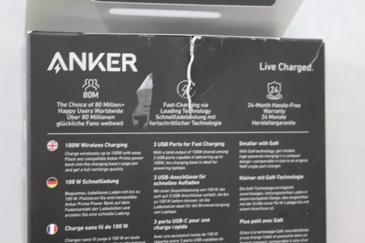 Зарядная станция Anker Prime Charging Base 100W Photo 3