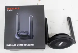 Anker Nebula Capsule Gimbal Stand Black Projector Stand with Adjustable Viewing Angle