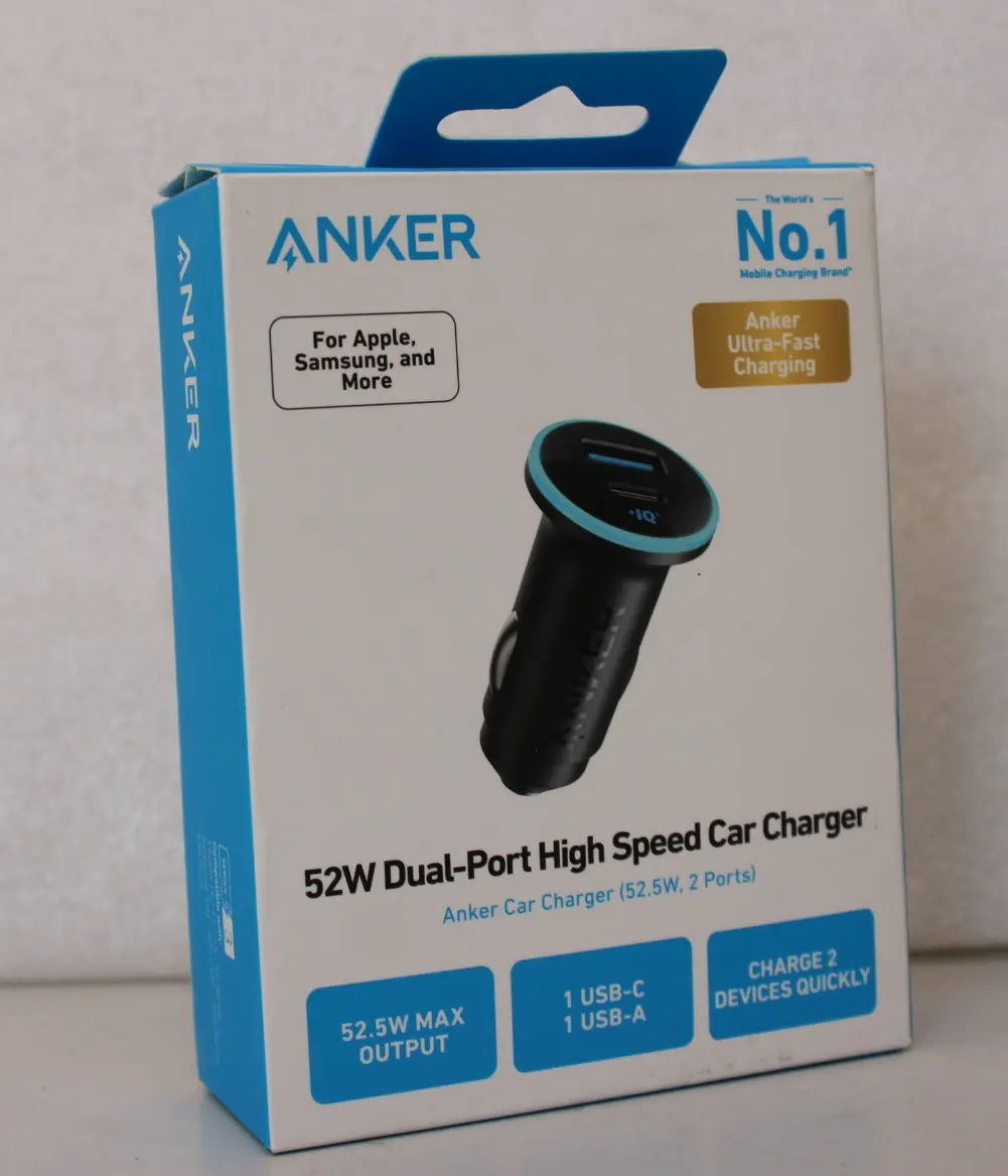 Автомобильное зарядное устройство Anker 325 A2735G11 53W Photo 2