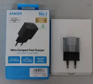 Anker 511 Nano 4 Wall Charger 30W 1C Black USB-C