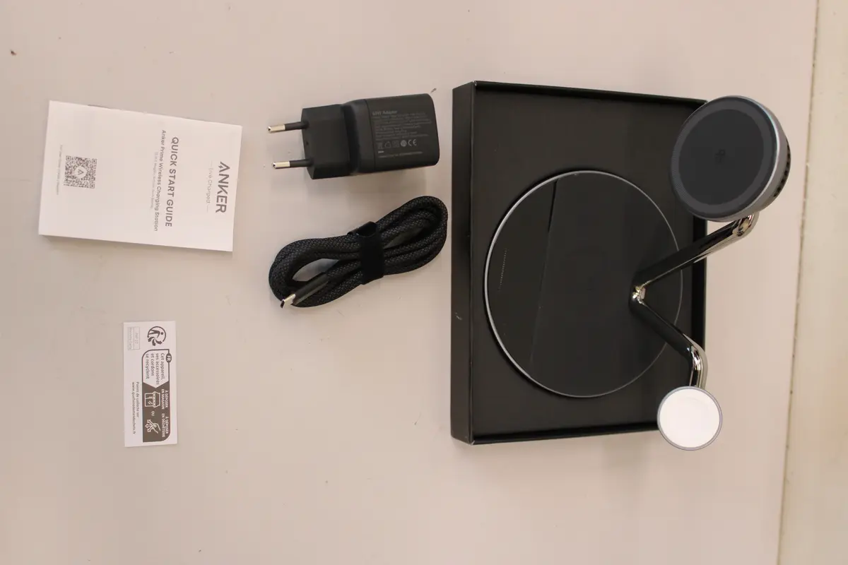 Anker Prime Wireless Charging Station Qi2.2 25W Photo 3