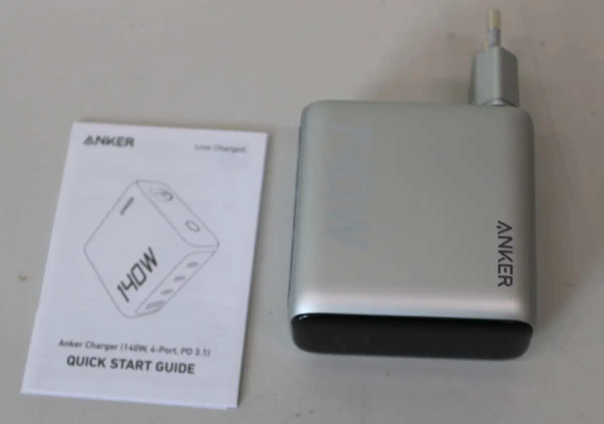 Anker B2697G41 140W 4-Port Charger with USB-C Cable Photo 2