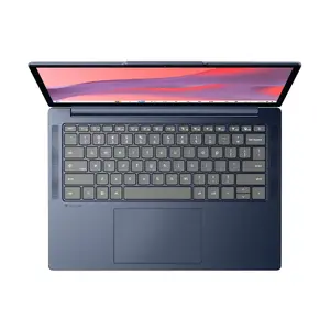 Ноутбук Lenovo 14ITN11 с сенсорным экраном 15.3" WUXGA, процессором Intel N355, 8 ГБ ОЗУ, 128 ГБ ПЗУ, ChromeOS, синий
