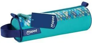 Maped Dragon zīmuļu penālis no poliestera ar motīva apdruku, rāvējslēdzēju un nešanas cilpu