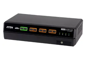 ATEN CS1144DPH4-AT-G 4-Port USB KVM Switch supporting 5K resolution