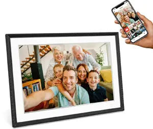 Frameo HF-109T Digital Photo Frame 10.1" IPS Touchscreen 32GB Wi-Fi Black