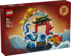 Конструктор LEGO 80120 Prosperity Carp Leaping
